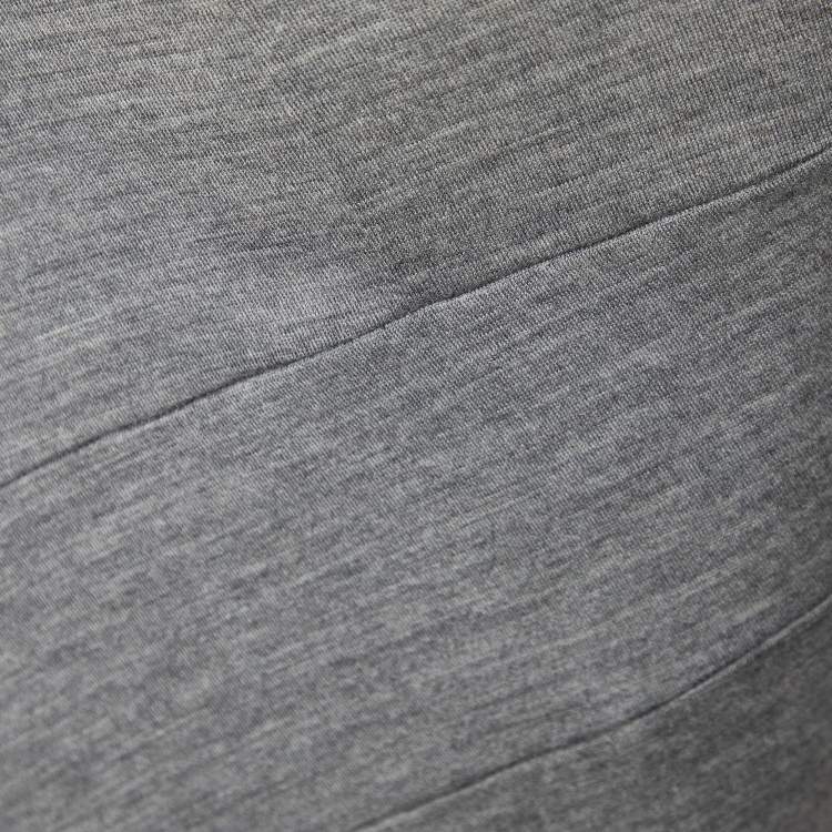 Pre Owned Junya Watanabe Comme des Garcons Grey Wool Asymmetric Maxi Skirt L