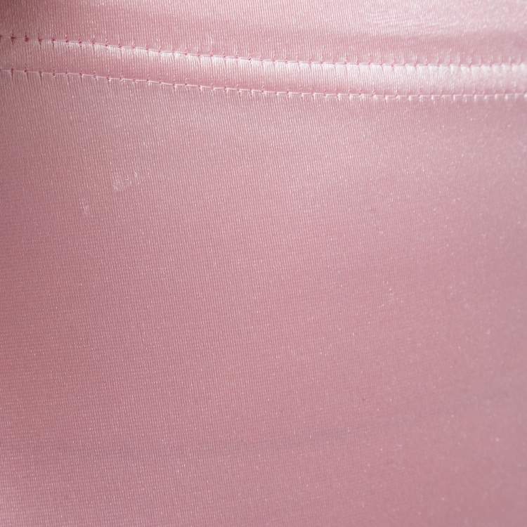 Pre Owned Junya Watanabe Commes Des Garcons Pink Jersey Leggings L