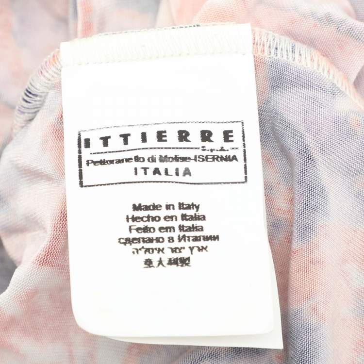 Pre Owned Just Cavalli Multicolor Printed Jersey Top S
