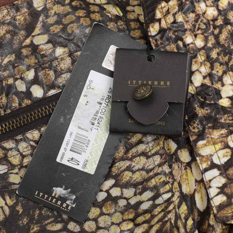 Pre Owned Just Cavalli Multicolor Printed Nylon Short S
