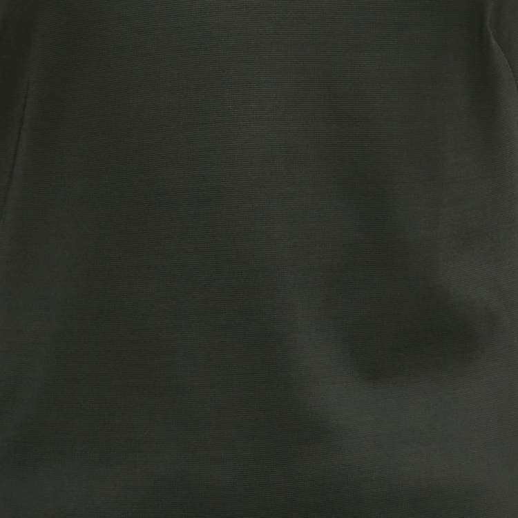 Pre Owned Just Cavalli Black Jersey Stud & Mesh Detail Mini Dress M