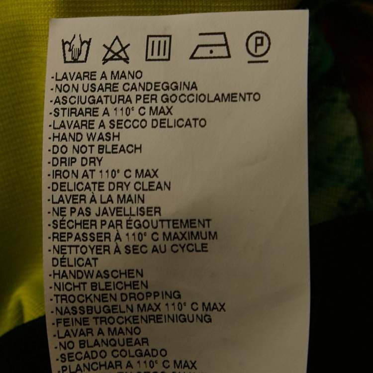 Pre Owned Just Cavalli Multicolor Printed Jersey Leggings M