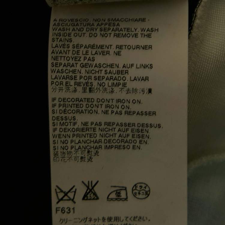 Pre Owned Just Cavalli Multicolor Printed Jersey Leggings M