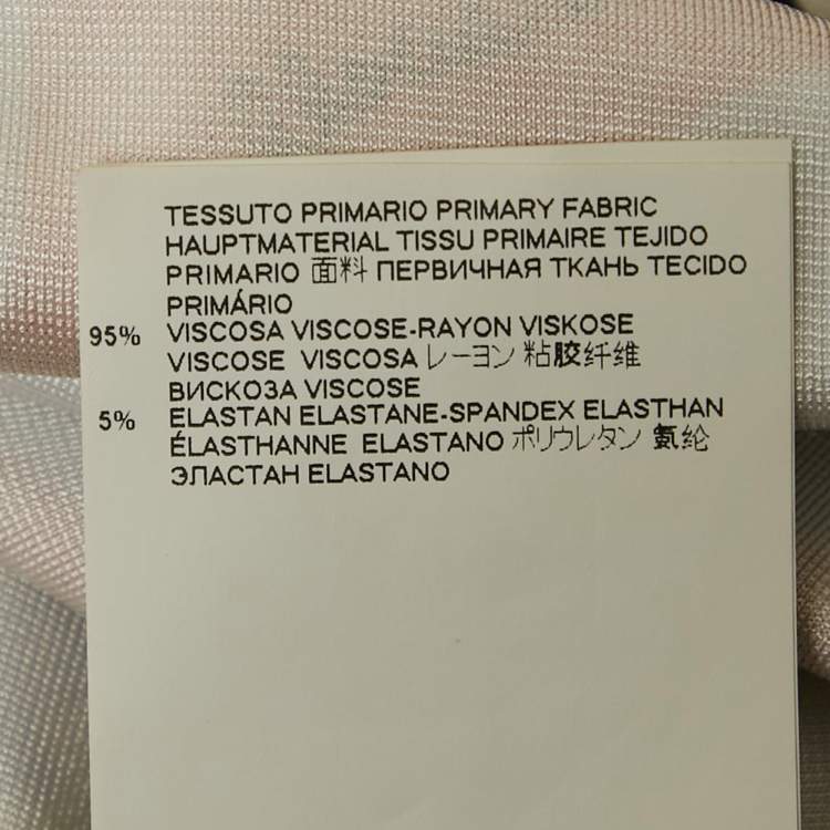 Pre Owned Just Cavalli Multicolor Printed jeresy Mini Dress S