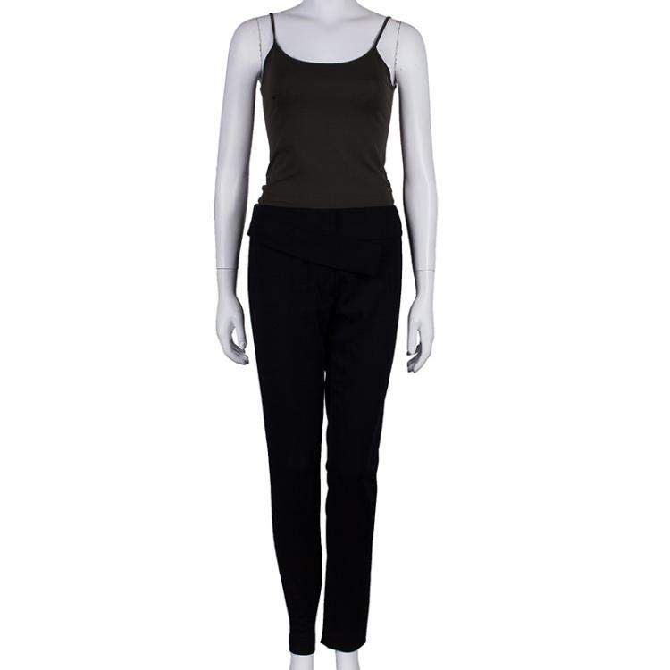 مملوكة مسبقًا Just Cavalli Black Tailored Pants M