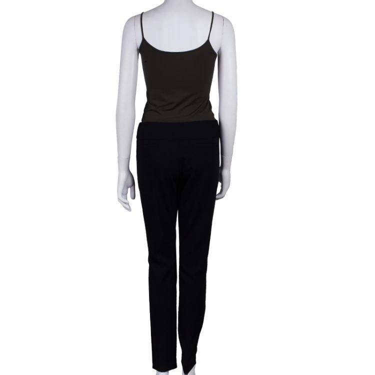 مملوكة مسبقًا Just Cavalli Black Tailored Pants M