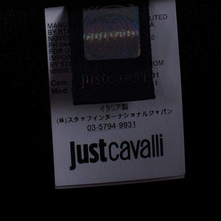 مملوكة مسبقًا Just Cavalli Black Tailored Pants M