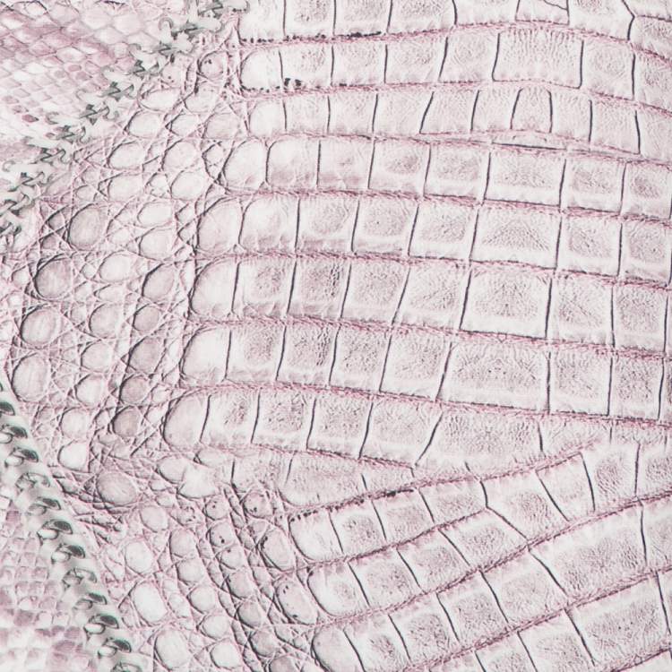 Pre Owned Just Cavalli Pink Cracking Beauty Printed Knit Sleeveless Maxi Dress S
