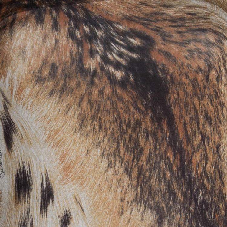 Pre Owned Just Cavalli Animal Print Jersey T-Shirt XS