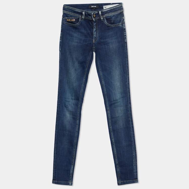 JUST CAVALLI, Blue Women's Denim Pants