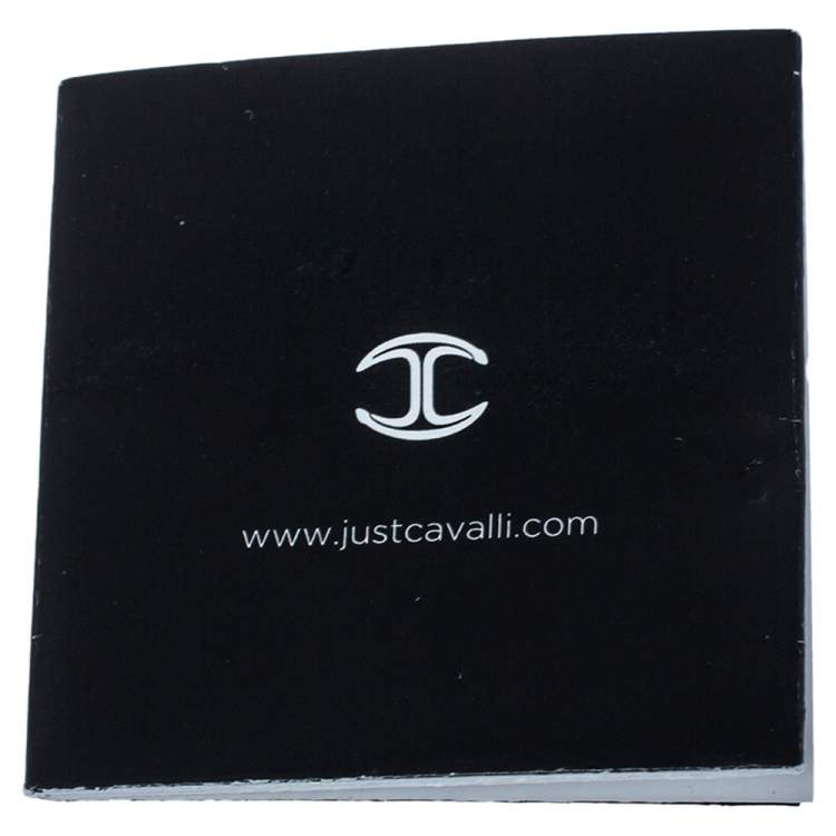 مملوكة مسبقًا Just Cavalli White Stainless Steel Logo JC1L007L0015 Women's Wristwatch 34MM