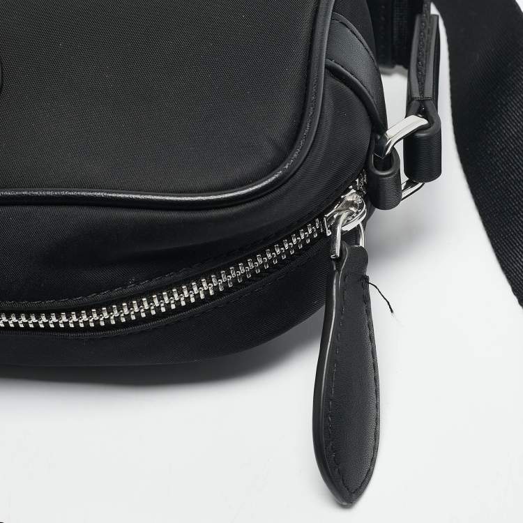 Pre Owned Karl Lagerfeld Nylon k/ikonik 2.0 Camera Crossbody Bag
