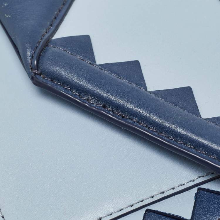 Pre Owned Karl Lagerfeld Tricolor Leather Zigzag K/Klassik Shoulder Bag
