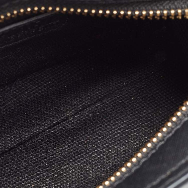 Pre Owned Karl Lagerfeld Black Saffiano Leather Micro K KLASSIK Tote