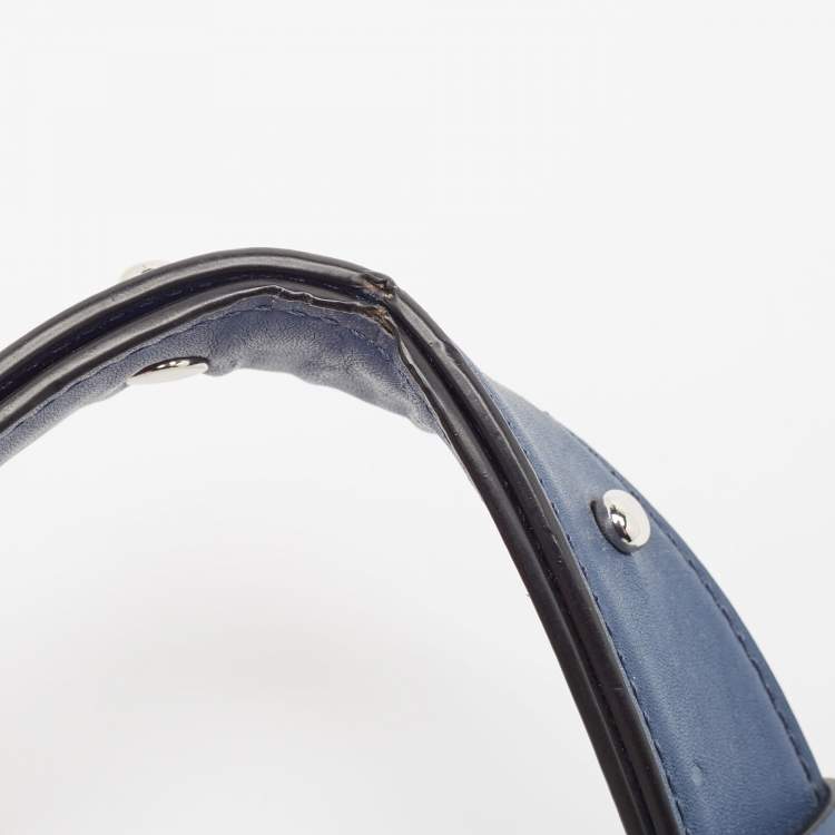 Pre Owned Karl Lagerfeld Multicolor Faux Leather Captain Karl K/Kuilted Shoulder Bag