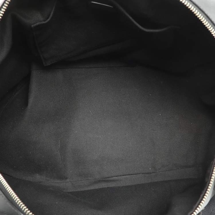 مملوكة مسبقًا حقيبة كارل لاغرفيلد دوفل رقع PVC سوداء