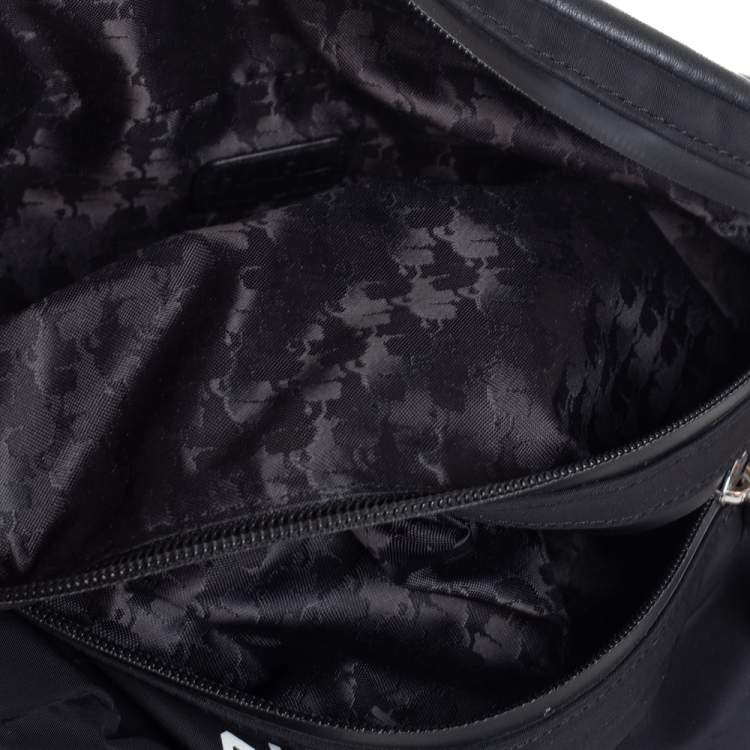 Pre Owned Karl Lagerfeld Black Nylon Rue St. Guillaume Belt Bag