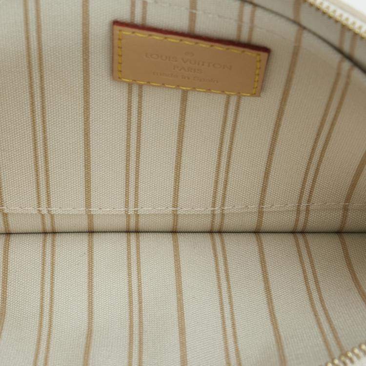 Pre Owned Karl Lagerfeld Paris Agyness Black & Gold Leather Crossbody LH7EB362BGD