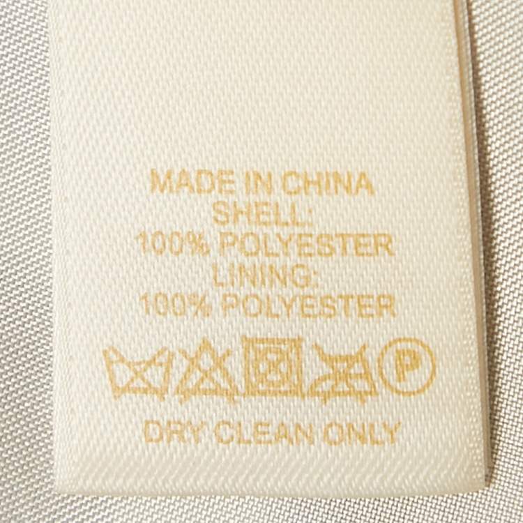 Pre Owned Kate Spade Blue Leopard Print Crepe Fit and Flare Dress S