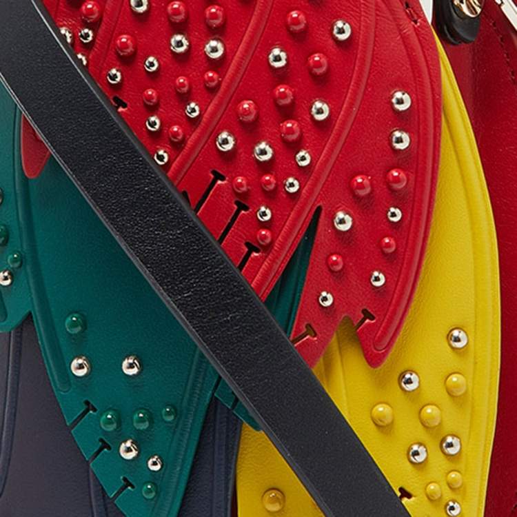 مملوكة مسبقًا Kate Spade Multicolor Leather Rio Parrot Crossbody Bag