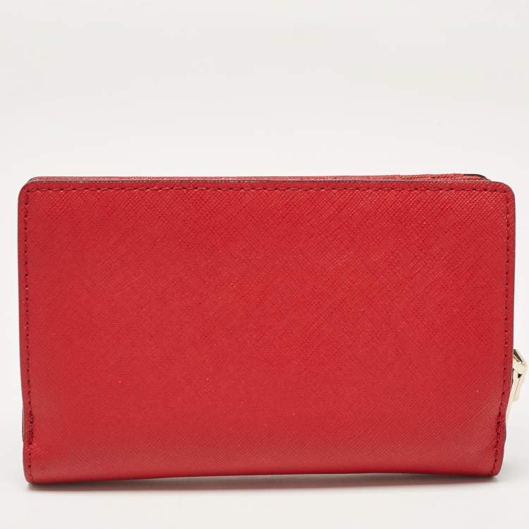 مملوكة مسبقًا Kate Spade Red Leather French Wallet