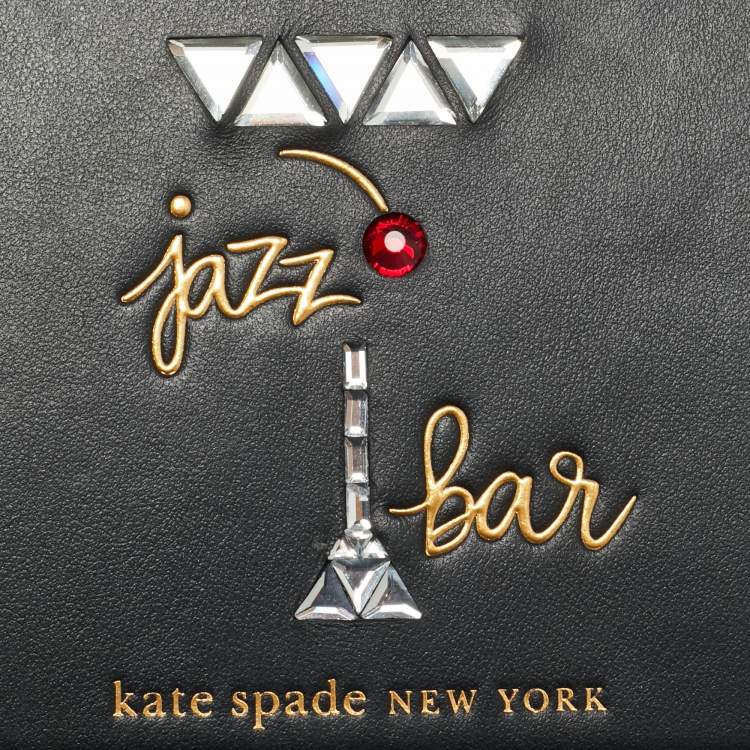 Pre Owned Kate Spade Black Leather Micro Matchbox Crossbody Bag