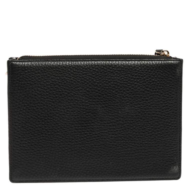 Pre Owned Kate Spade Black Leather Crossbody Bags