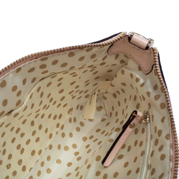 Pre Owned Kate Spade Light Pink Leather Wellesley Shoulder Bag
