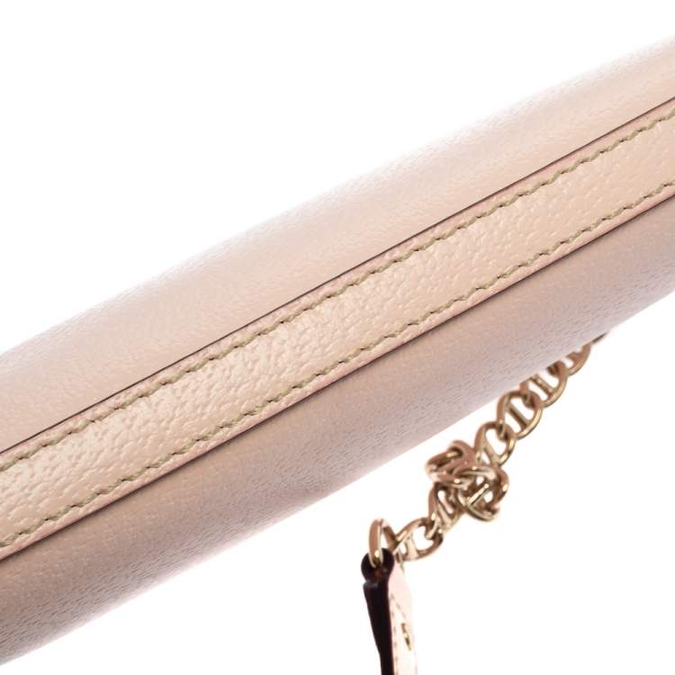 Pre Owned Kate Spade Light Pink Leather Wellesley Shoulder Bag