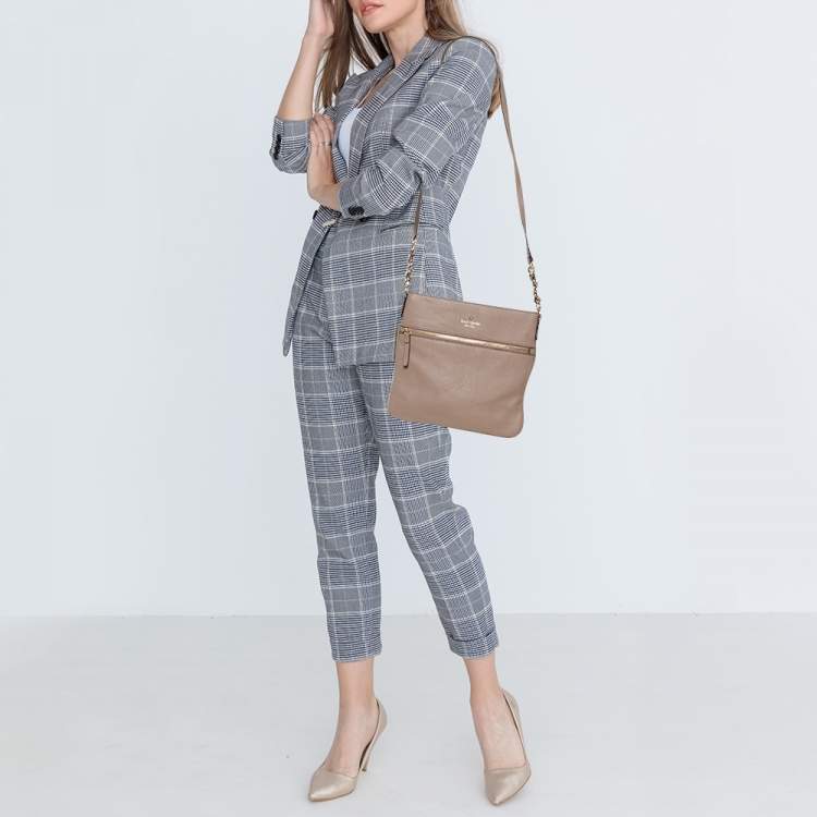 Kate Spade Pink Leather Cobble Hill Ellen Crossbody Bag Kate