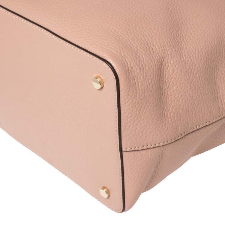 مملوكة مسبقًا Kate Spade Pink Leather Large Polly Top Zip Tote 