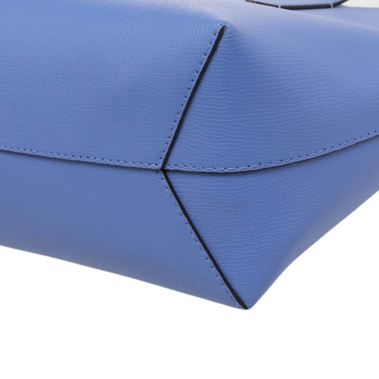 Pre Owned Kate Spade Blue Leather Large Molly Tote
