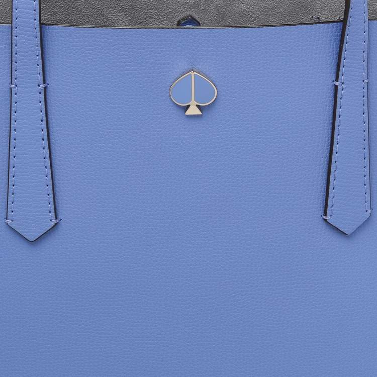 Pre Owned Kate Spade Blue Leather Large Molly Tote