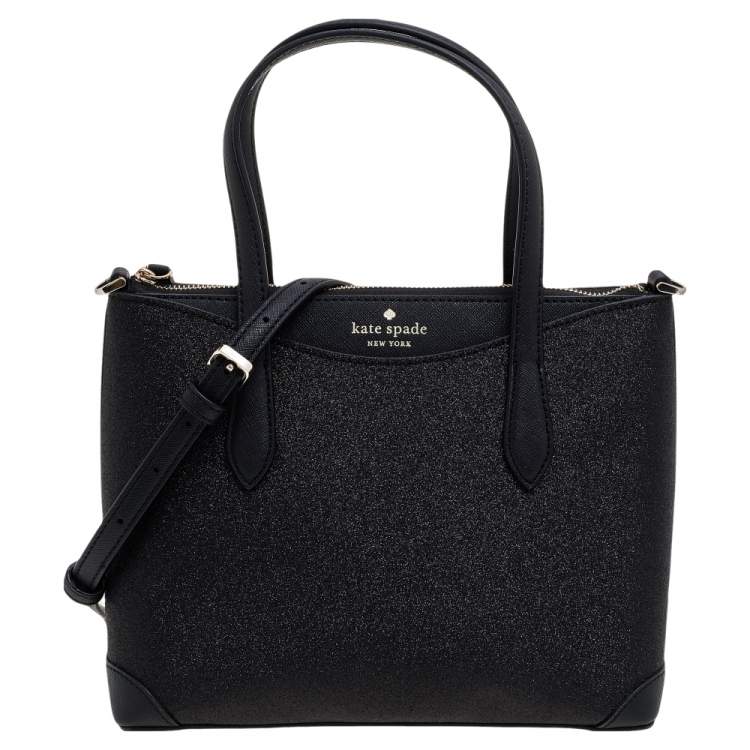 Kate spade black sparkle on sale tote