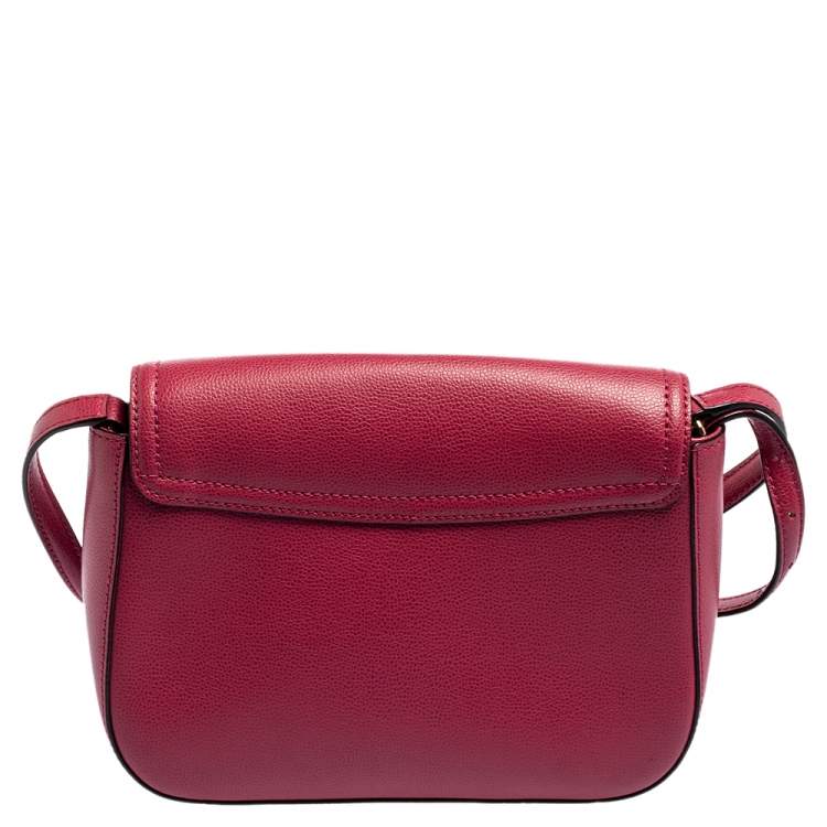 Pre Owned Kate Spade Pink Leather Patterson Drive Kailey Crossbody Bag