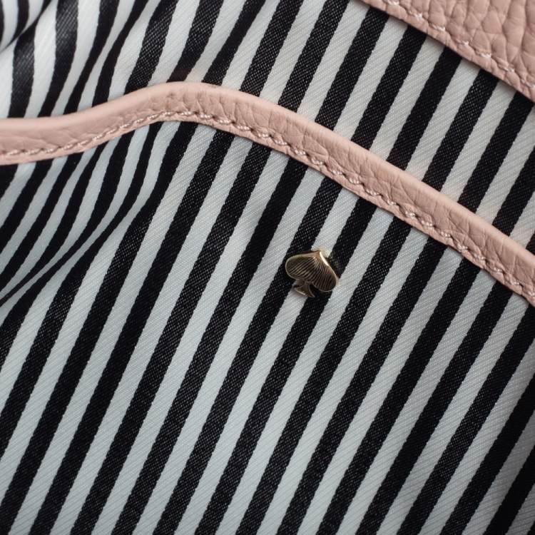 Pre Owned Kate Spade Dusty Pink Leather Leewood Place Clarise Crossbody Bag