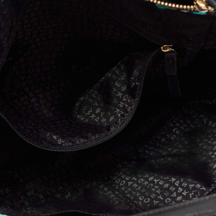 Pre Owned Kate Spade Multicolor Floral Nylon and Leather Wilson Road Alyse Tote