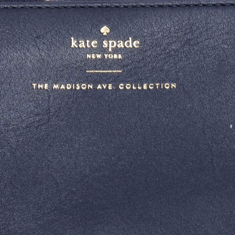 Pre Owned Kate Spade Multicolor Leather Floral Applique Daisy Lane Sam Tote