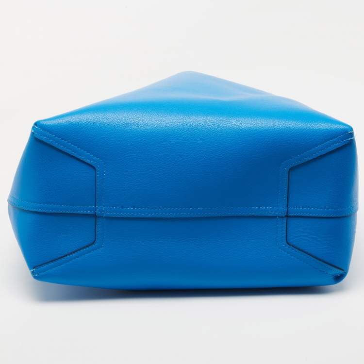 مملوكة مسبقًا Kate Spade Blue Leather Ava Reversible Tote