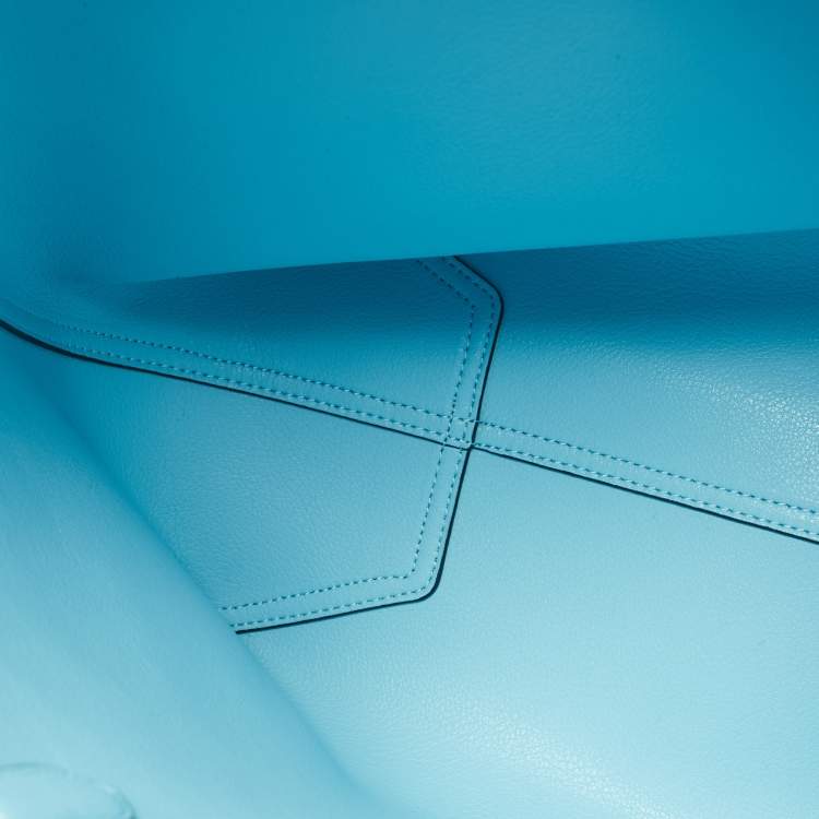مملوكة مسبقًا Kate Spade Blue Leather Ava Reversible Tote