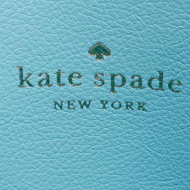 مملوكة مسبقًا Kate Spade Blue Leather Ava Reversible Tote