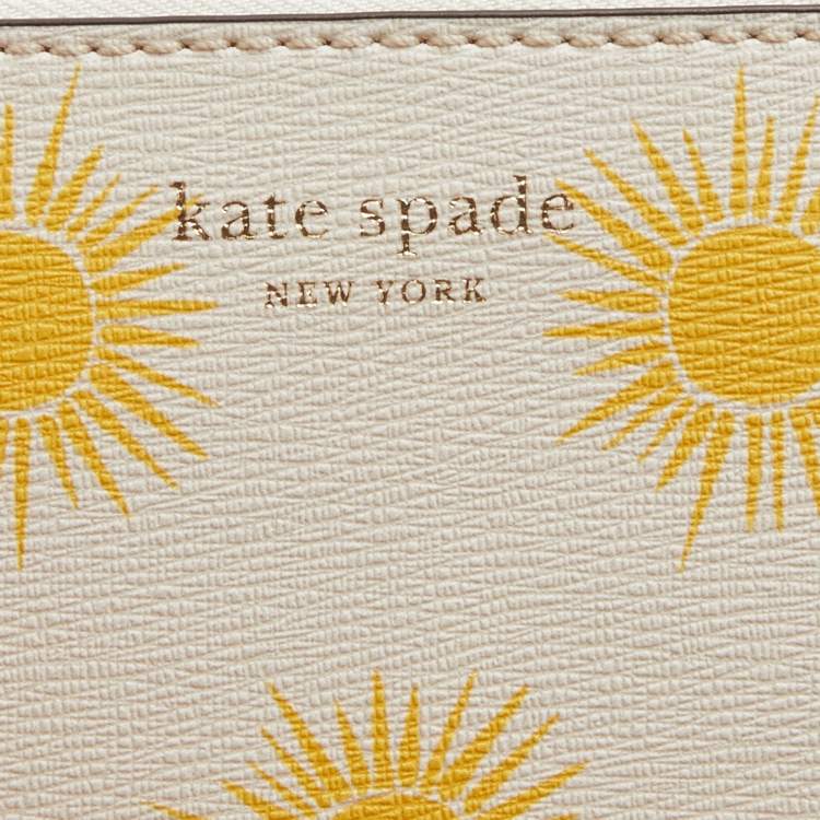 Pre Owned Kate Spade White Leather Aldy Tote