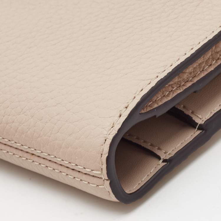 Pre Owned Kate Spade Beige Medium Leila Phone Wristlet 