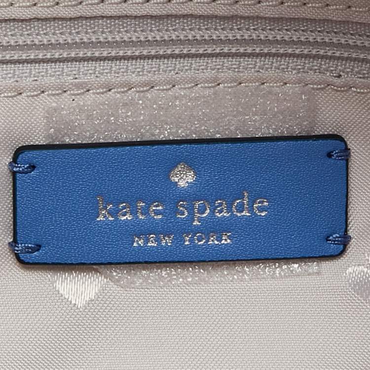 Pre Owned Kate Spade Blue Nylon Large Karissa Backpack