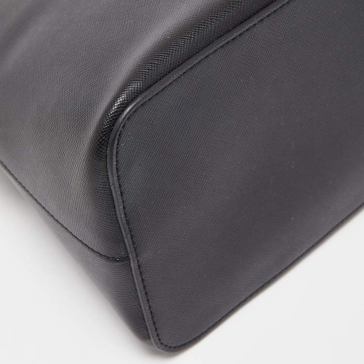مملوكة مسبقًا Kate Spade Black Coated Canvas Medium Schuyler Dome Satchel