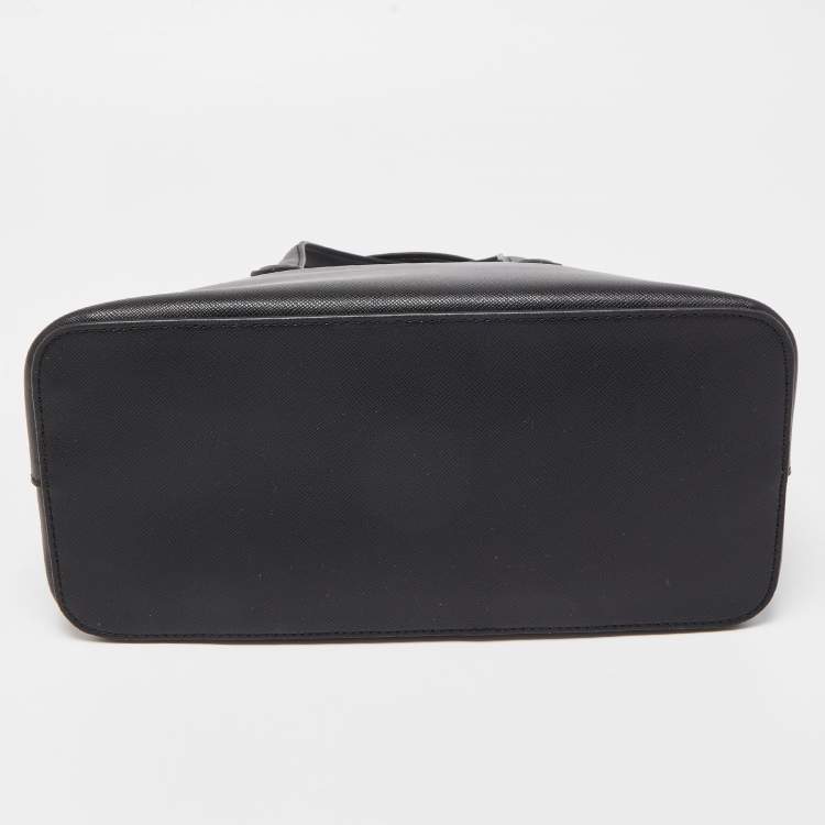 مملوكة مسبقًا Kate Spade Black Coated Canvas Medium Schuyler Dome Satchel