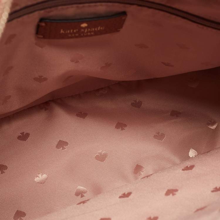 Pre Owned Kate Spade Brown Leather Weston Hobo