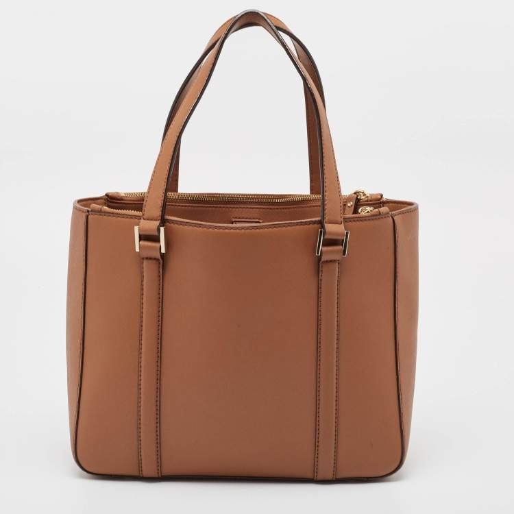 Pre Owned Kate Spade Brown Leather Newbury Lane Tote
