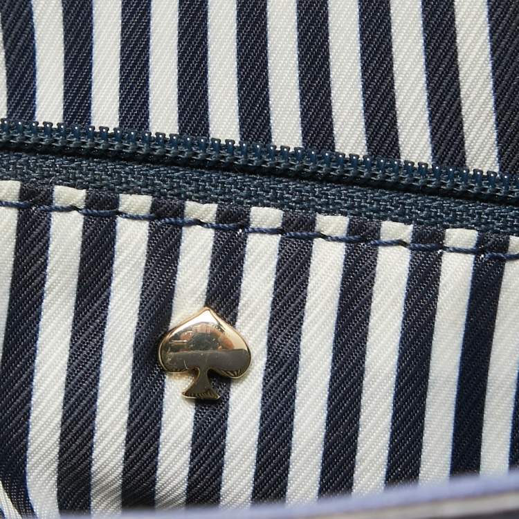 Pre Owned Kate Spade Light Blue Leather Neema Backpack