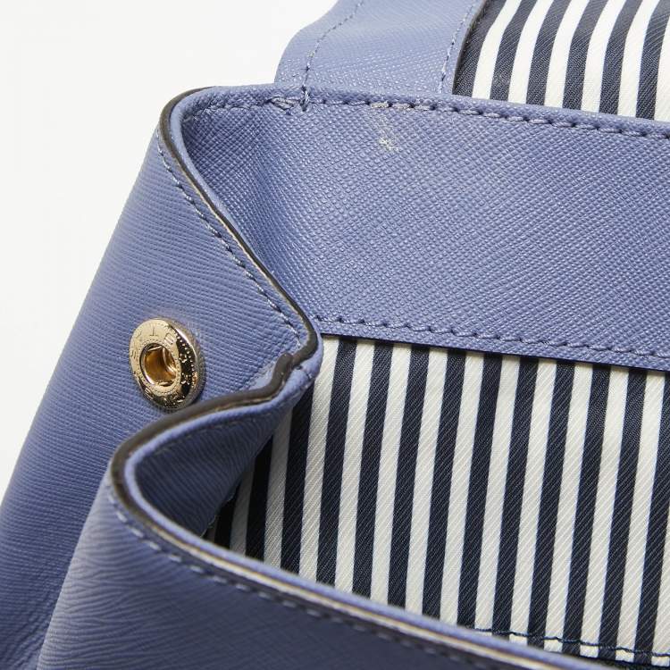 Pre Owned Kate Spade Light Blue Leather Neema Backpack
